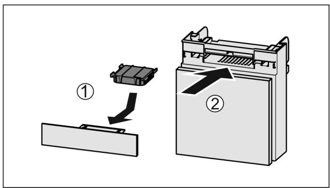 LIEBHERR ICNDI5173  -  ICNDI5173-20 -   -   -   -   -   -   -  ICNdi 5173-20 - Inserting the FreshAir carbon filter - 1