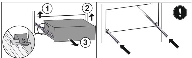 LIEBHERR ICNDI5173  -  ICNDI5173-20 -   -   -   -   -   -   -  ICNdi 5173-20 - Removing the drawer - 3