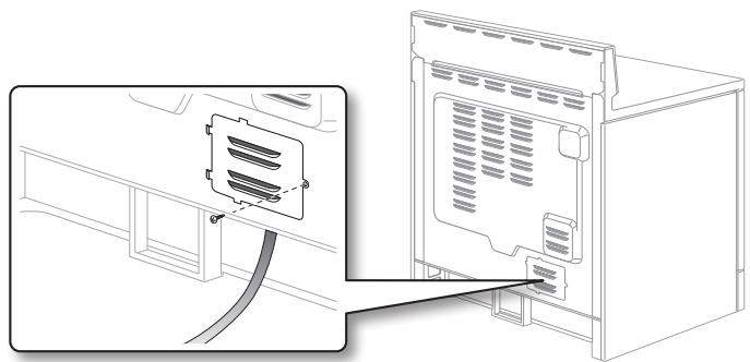SAMSUNG NE59M7630SG - STEP 5. REPLACING THE ACCESS COVER - 1