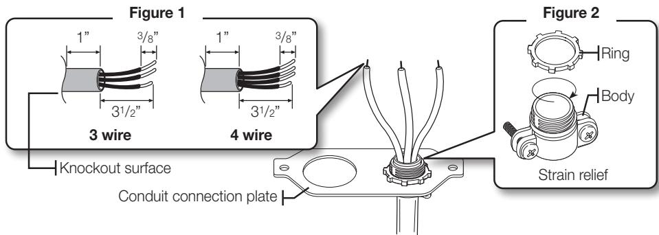 SAMSUNG NE59M7630SG - STEP 4. INSTALLING THE CONDUIT - 2