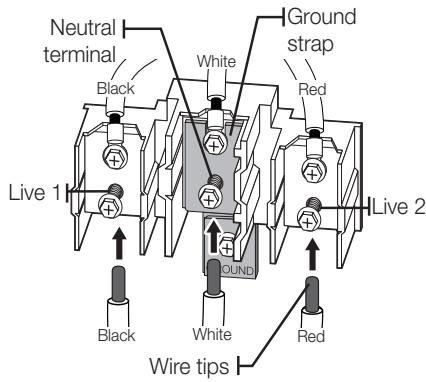 SAMSUNG NE59M7630SG - Installing a 3-wire conduit - 1
