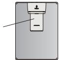 HISENSE RF632N4WFF - Distributeur à eau (uniquement sur l'appareil avec distributeur) - 1