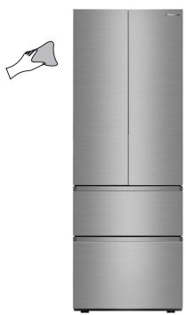 HISENSE RF632N4WFF - AuBenreinigung - 1