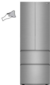 HISENSE RF632N4WFF - Behuizing reinigen - 1