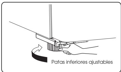 HISENSE RF632N4WFF - Estabilización del aparato - 2