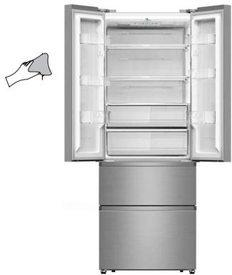 HISENSE RF632N4WFF - Innenreinigung - 1