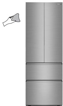HISENSE RF632N4WFF - Limpeza exterior - 1