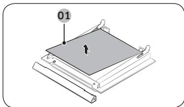 SAMSUNG NV66M3531BS/EF - Retrait des vitres de la porte - 2