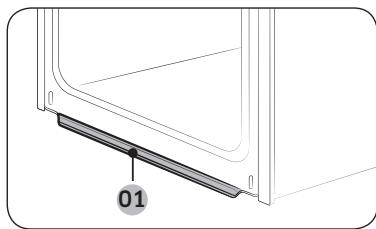 SAMSUNG NV66M3531BS/EF - Wateropvangbak - 1