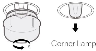SCHOLTES SOFP1612W - Replace the lamp - 2