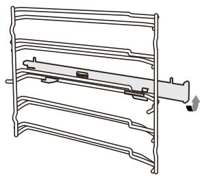 SCHOLTES SOFP1612W - Fix the telescopic runners - 2