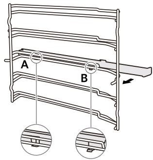 SCHOLTES SOFP1612W - Installer les rails télescopiques - 1
