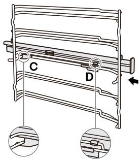 SCHOLTES SOFP1612W - Fix the telescopic runners - 3