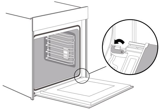 SCHOLTES SOFP1612W - Removing the door cover - 1