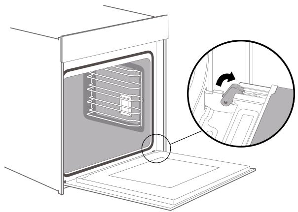 SCHOLTES SOFP1612W - Removing the appliance door - 1