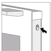 SCHOLTES SOFP1612W - Removing the door cover - 2