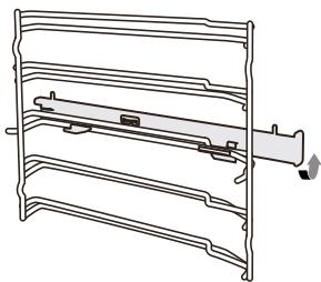SCHOLTES SOFP1612W - Installer les rails télescopiques - 2