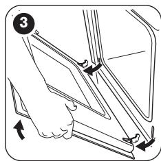 ZANUSSI ZOB21301XA - Nettoyage de la porte du FOUR - 5