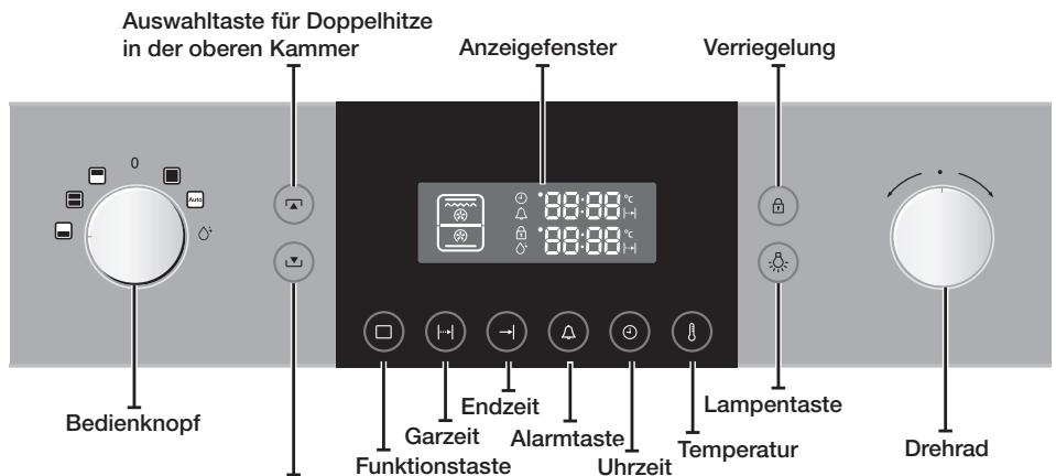 SAMSUNG NV6787BPZSR/EF - Steuerelemente des Ofens - 1