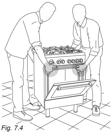 DELONGHI PEMX64 - LIVELLAMENTO DELLA CUCINA - 1