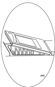 SOGELUX CG9060N - Pour démonter la porte du four - 3