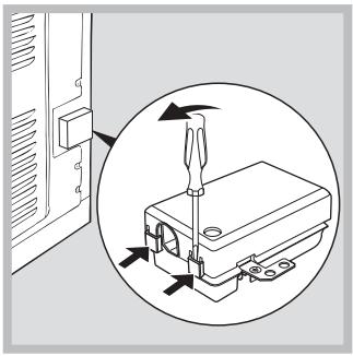 HOTPOINT FQ103C.1(ICE)/HA - Montage du câble d'alimentation - 1