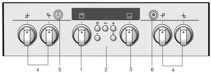 SIEMENS HP243213E - Bandeau de commande - 1
