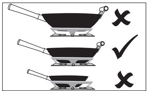 FALCON KITCHENER 100 DUAL FUEL - Support spécial de wok (option) - 1