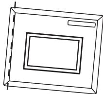 FALCON KITCHENER 100 DUAL FUEL - Réglage de l'angle de la porte du four principal - 1