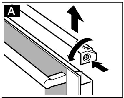 BALAY 3HB4000X0 - 3HB4000X2 - Fitting and removing the glass panels - 1