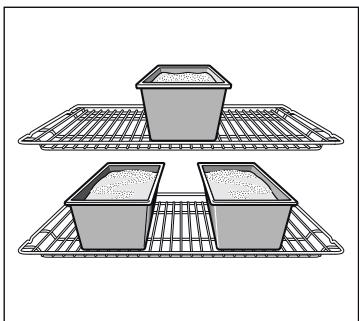 BOSCH HBA20B250C - Cuisson sur plusieurs niveaux - 1