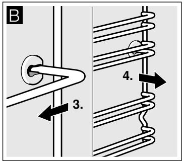BOSCH HBA20B250C - Décrocher les supports - 2
