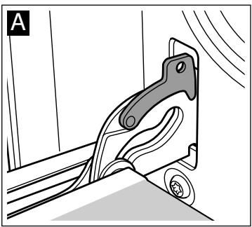 BOSCH HBA20B250C - Décrocher et accrocher la porte du four - 1
