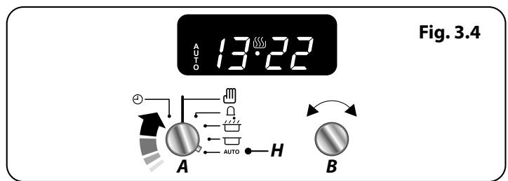 FALCON MODERN PROFESSIONAL+ 110 INDUCTION - Mise en marche et arrêt du four avec minuterie - 3