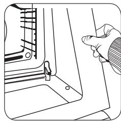 ZANUSSI ZOK35901XK - Limpieza del cristal interior de la puerta - 3