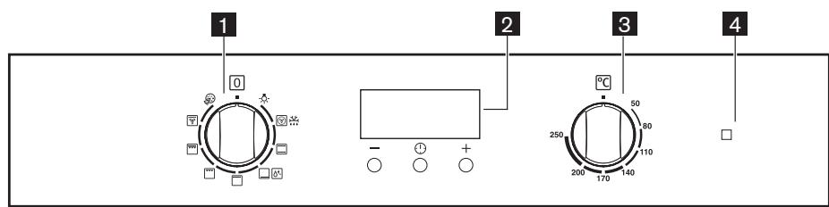 ZANUSSI ZOK35901XK - Bedieningspaneel - 1