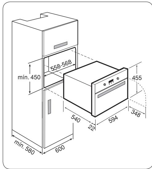 ZANUSSI ZOK35901XK - Installation du four - 1