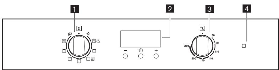 ZANUSSI ZOK35901XK - Panel de mandos - 1