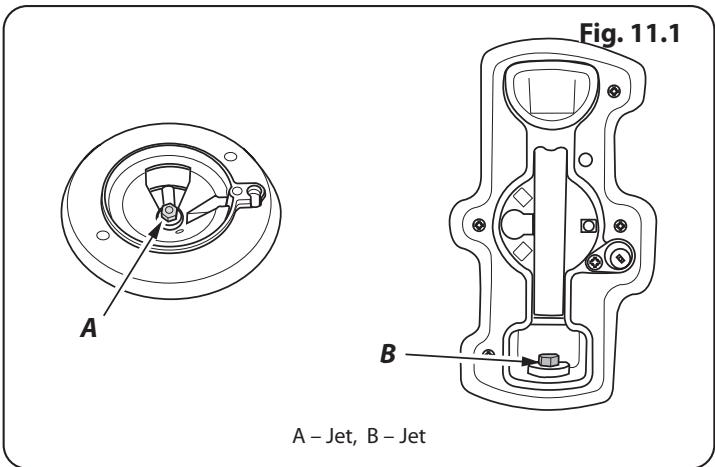 FALCON ELISE 110 ELS110DFCR - Bypass Screw Adjustment - 1