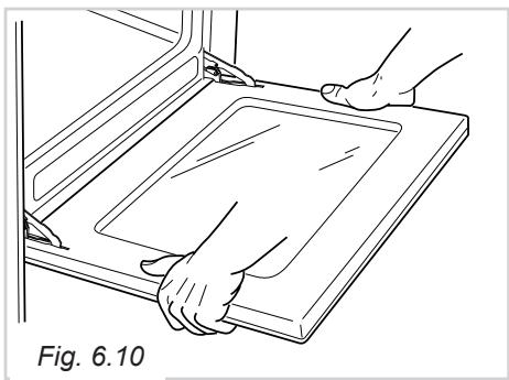DELONGHI PEMA965A - PEMA965C - REMOVING THE OVEN DOOR - 4