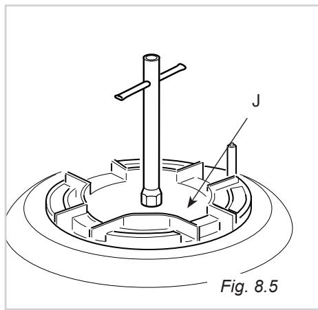 DELONGHI PEMA965A - PEMA965C - REPLACEMENT OF BURNER INJECTORS - 2