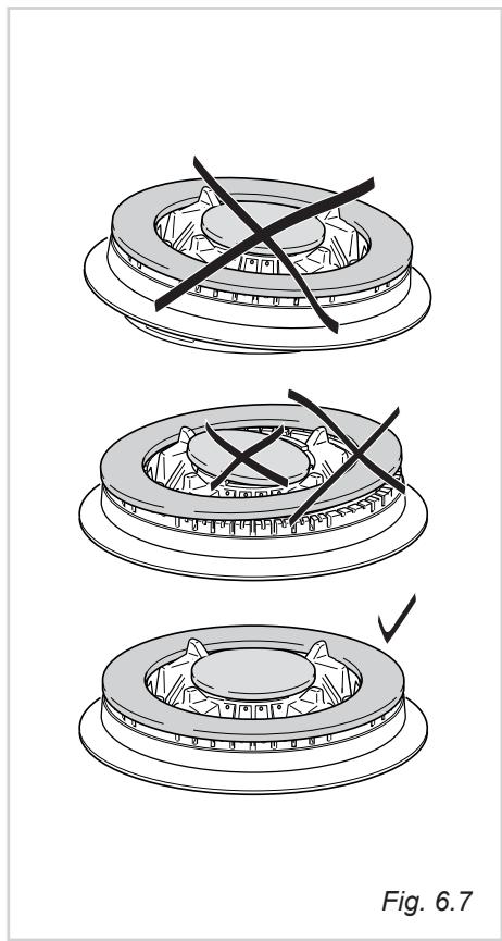 DELONGHI PEMA965A - PEMA965C - TRIPLE RING BURNER - 3
