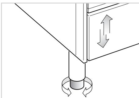 DELONGHI PEMA965A - PEMA965C - LEVELLING THE COOKER - 1