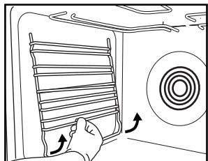 WHIRLPOOL AKP 472/IX - Déplacer l'élément chauffant supérieur (certains modeles seulement) - 1