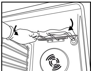 WHIRLPOOL AKP 472/IX - ABSENKEN DES OBEREN HEIZEELEMENTS (NUR BEI EINIGEN MODELLEN) - 3