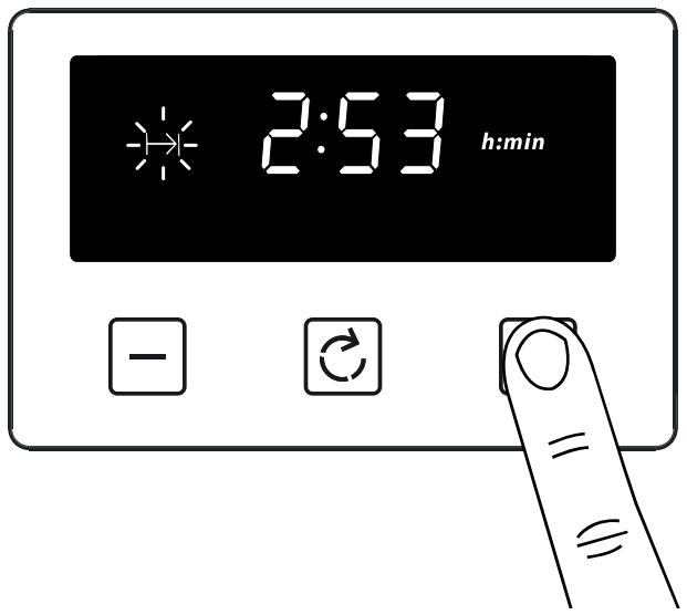 BELLING COOKCENTRE 60DF - Réglage de l'heure de fin de cuisson (l'heure à laquelle le four s'éteint) - entièrement automatique - 4