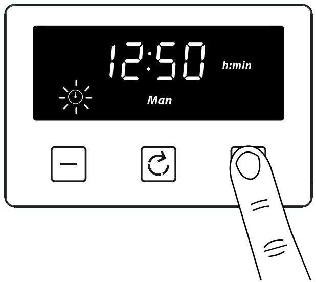 BELLING COOKCENTRE 60DF - Réglage de l'horloge - 1