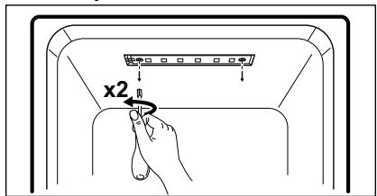 AEG RMB76121NX - Saldiklio ir saldytuvo sviesos diody keitimas - 2