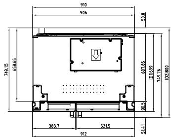AEG RMB76121NX - Dimensions - 1