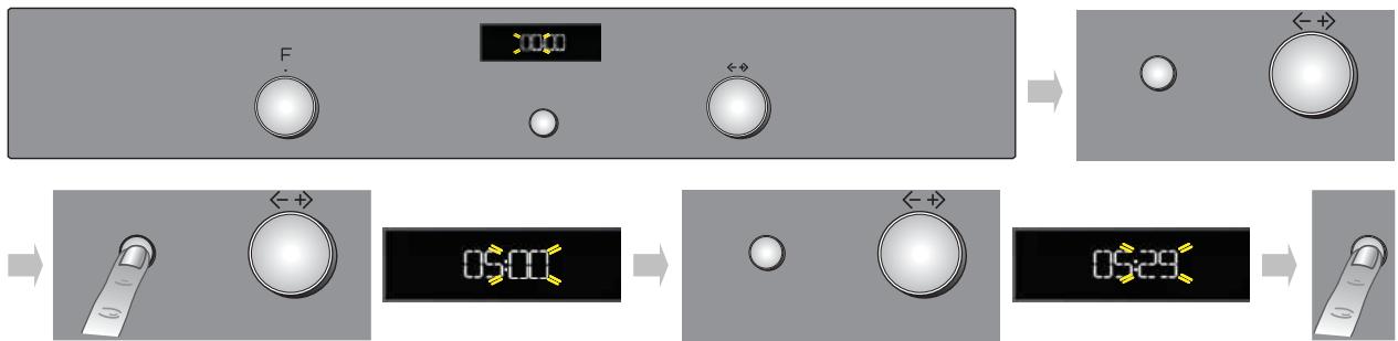 WHIRLPOOL AKZ 663/IX - SETTING THE TIME - 1
